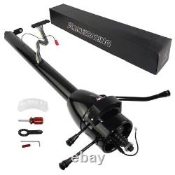 LR GM Black 30'' Tilt AT Automatic Style Steering Column Universal for GM Cars