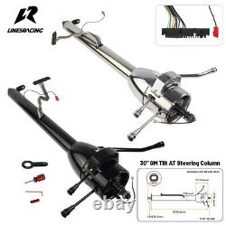 LR GM Black 30'' Tilt AT Automatic Style Steering Column Universal for GM Cars
