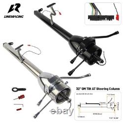 LR GM Black 32'' Tilt AT Automatic Style Steering Column Universal for GM Cars