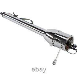 Manual For 28/30/32'' Chrome Universal Column Shift Tilt Steering Column witho Key