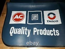 NOS GM AC DELCO FENDER COVER PROTECTOR SHOW CAR OR TRUCK DISPLAY PIECE brand new