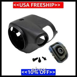 New Upper & Lower Steering Column Cover Shroud for Tilt Steering + Shift Boot