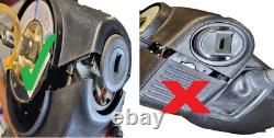 New Upper & Lower Steering Column Cover Shroud for Tilt Steering + Shift Boot