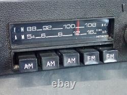 OEM Datsun 240 Z AM/FM Radio KM-1520ZC 1970-1973 240Z Nissan 260Z 280Z Test Vid