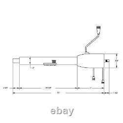 Standard GM 5-Position Tilt Steering Column, 33 In, Column Shift