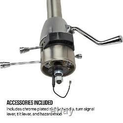 Standard GM 5-Position Tilt Steering Column, 33In, Column Shift, Plain