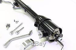 Steering Column 28 Inch Black Tilt With Key + Auto 3-4 Speed With Eng Report