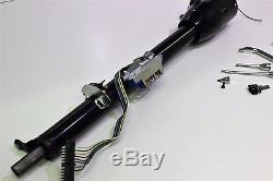 Steering Column 28 Inch Black Tilt With Key + Auto 3-4 Speed With Eng Report