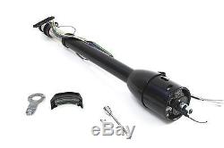 Steering Column 30 Inch Black Tilt Auto Collapsible 3-4 Speed With Eng Report