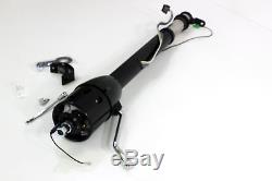 Steering Column 30 Inch Black Tilt Auto Collapsible 3-4 Speed With Eng Report