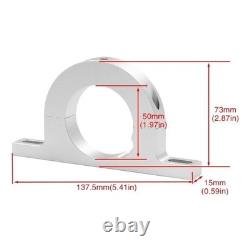 Steering Column Under Dash Mount Keyed No Drop 2 Inch Hole Aluminium Universal