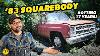 Stuck In A Tree For 17 Years Will This 1983 Gmc Squarebody Pickup Run And Drive