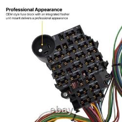 Universal 22-Circuit Automotive Wiring Harness Kit for GM Tilt Columns GXL