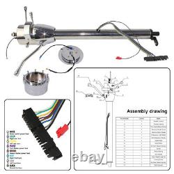 Universal 28'' Tilt AT Automatic Steering Column Fits for GM 1969-1994