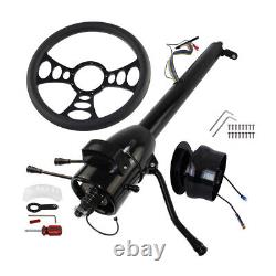 Universal 28'' Tilt AT Automatic Steering Column GM + 14'' 9 Bolt Steering Wheel