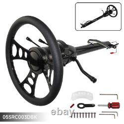 Universal 28'' Tilt AT Automatic Steering Column GM + 14'' 9 Bolt Steering Wheel