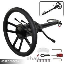 Universal 28'' Tilt AT Automatic Steering Column GM+9 Bolt Steering Wheel BK