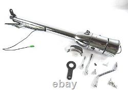 Universal Automatic Tilt Wheel Steering Column 28 Inch Chrome S81002C