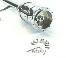 Universal GM 32'' Tilt Manual Steering Column With Wheel Adapter Chrome S81015C