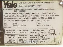 Yale ERC060VGN48TE088 Forklift Steering Column Tilt Bracket Assembly